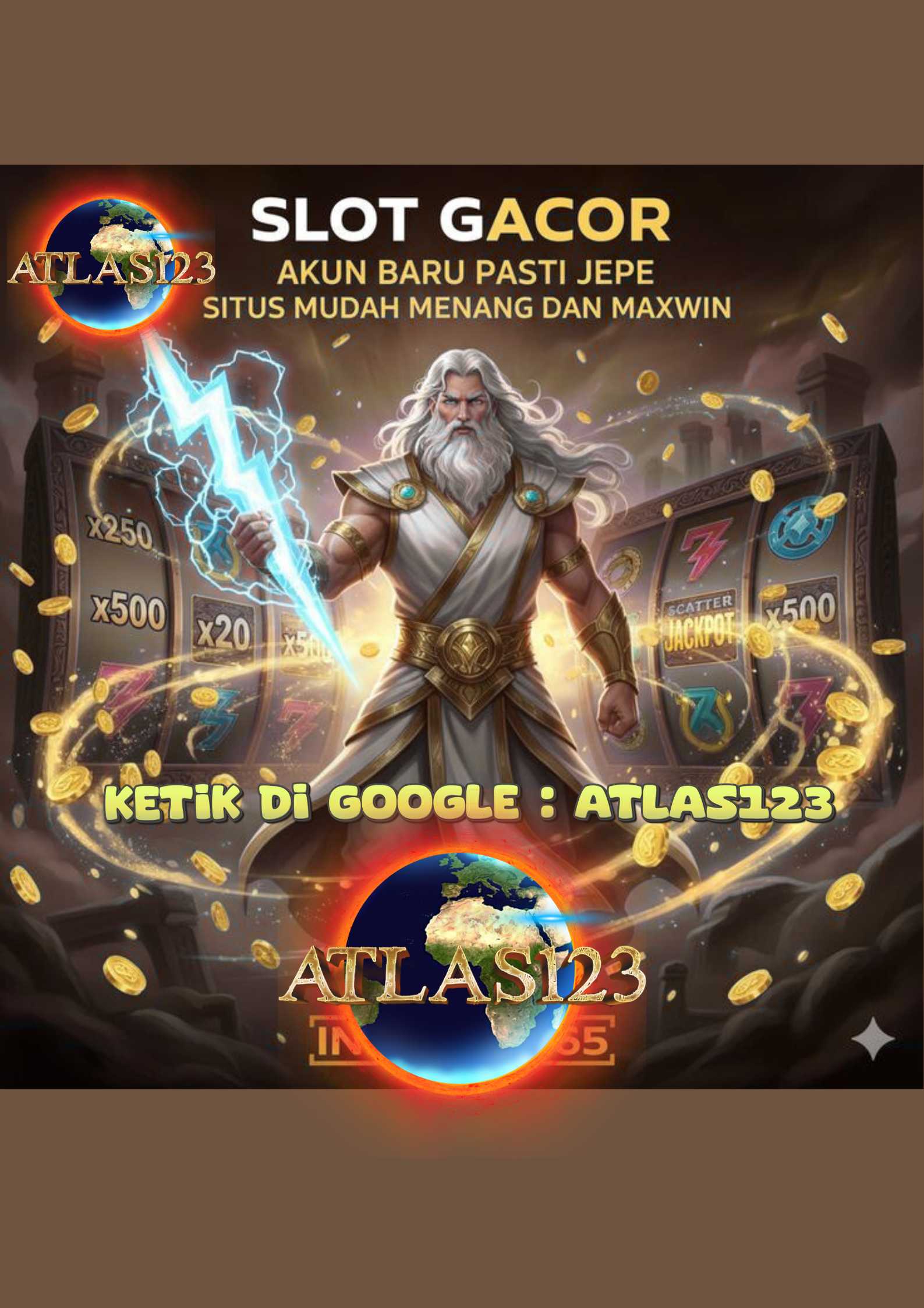Atlas123 | Pejuang Slot Modal Receh Maxwin Hari Ini Cuma 10K 